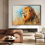 Animals 121 Canvas Art 90 x 60 cm / Stretched on hidden frame
