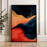 Boho 121 Canvas Art 90 x 60 cm / Stretched on hidden frame