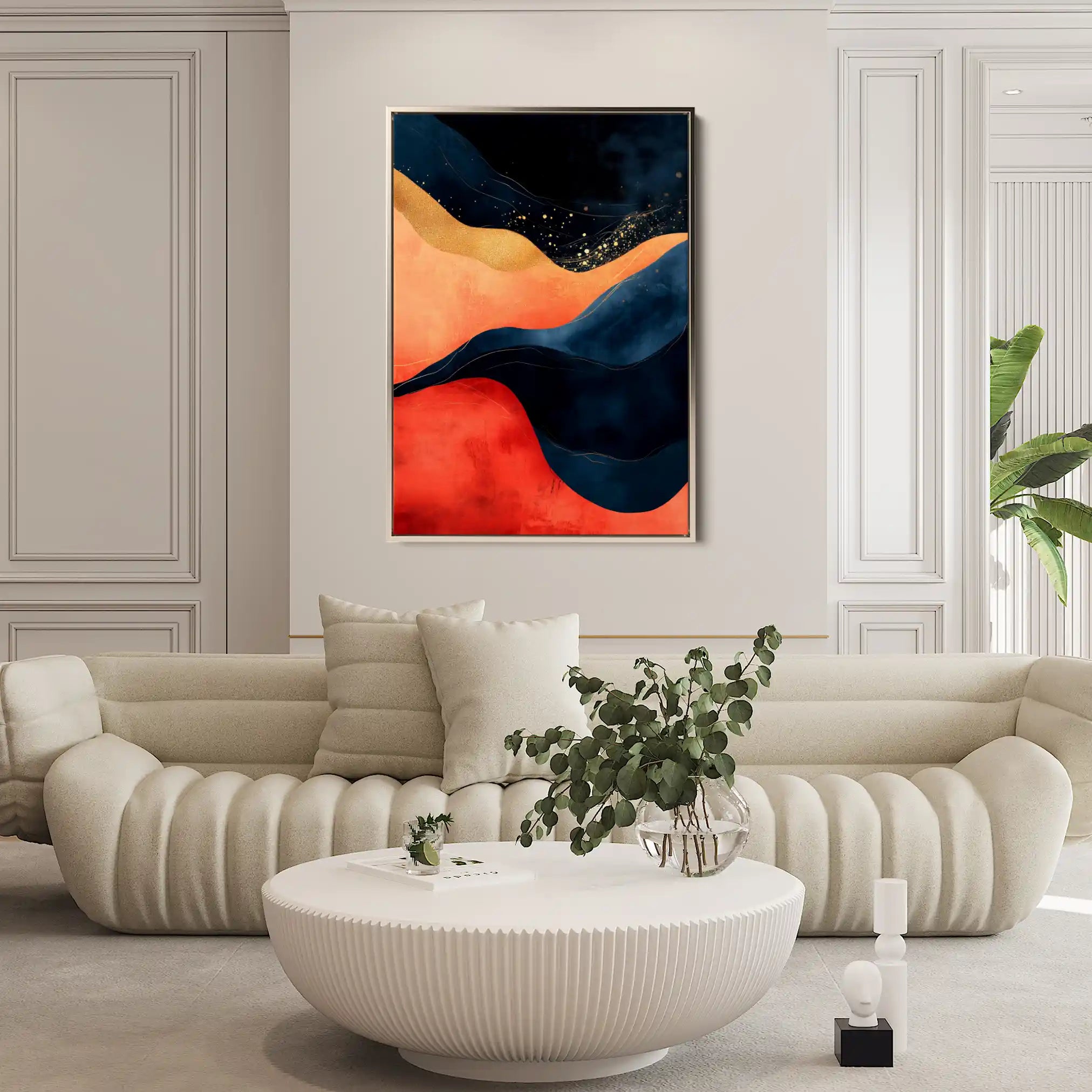 Boho 121 Canvas Art 90 x 60 cm / Stretched on hidden frame