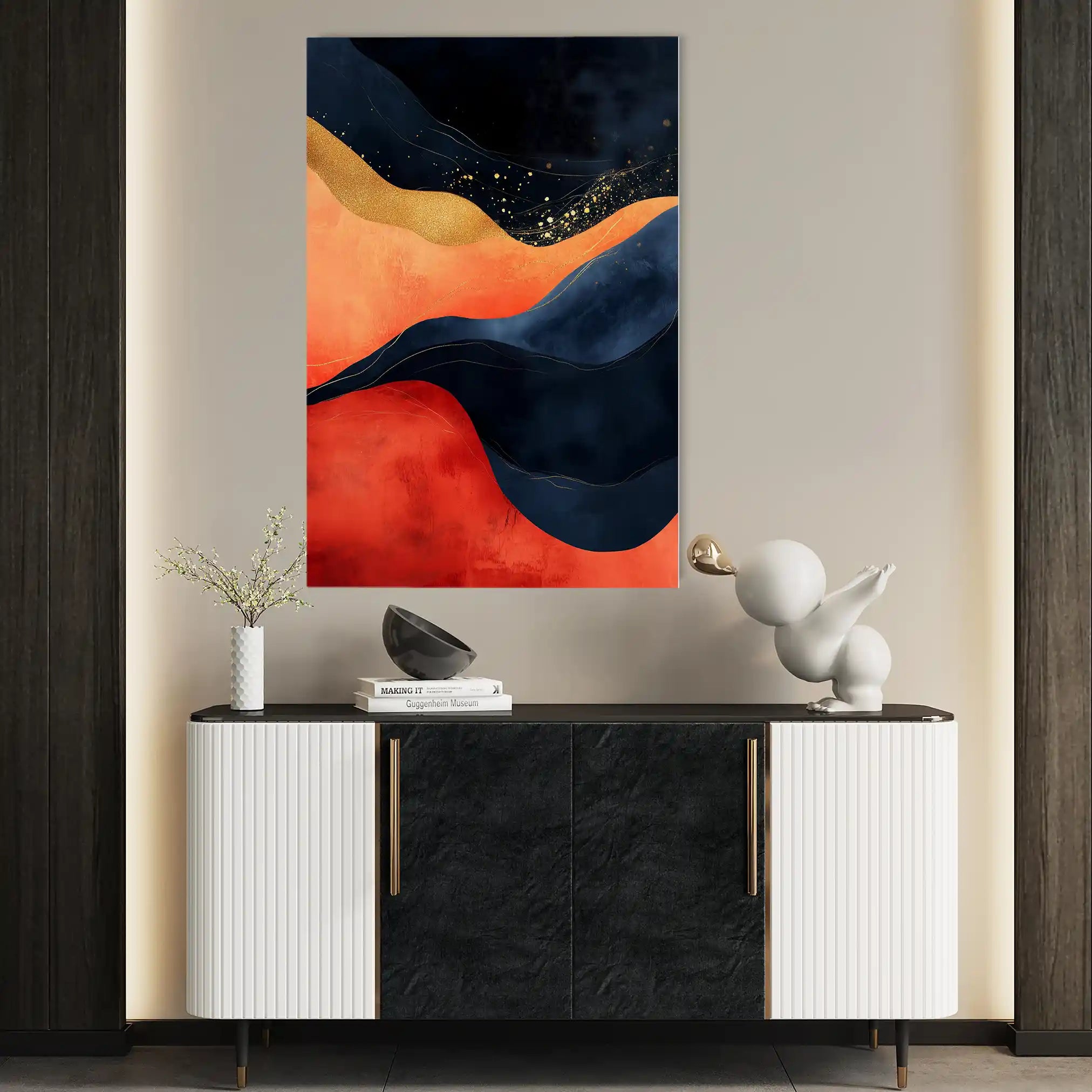 Boho 121 Canvas Art 90 x 60 cm / Stretched on hidden frame