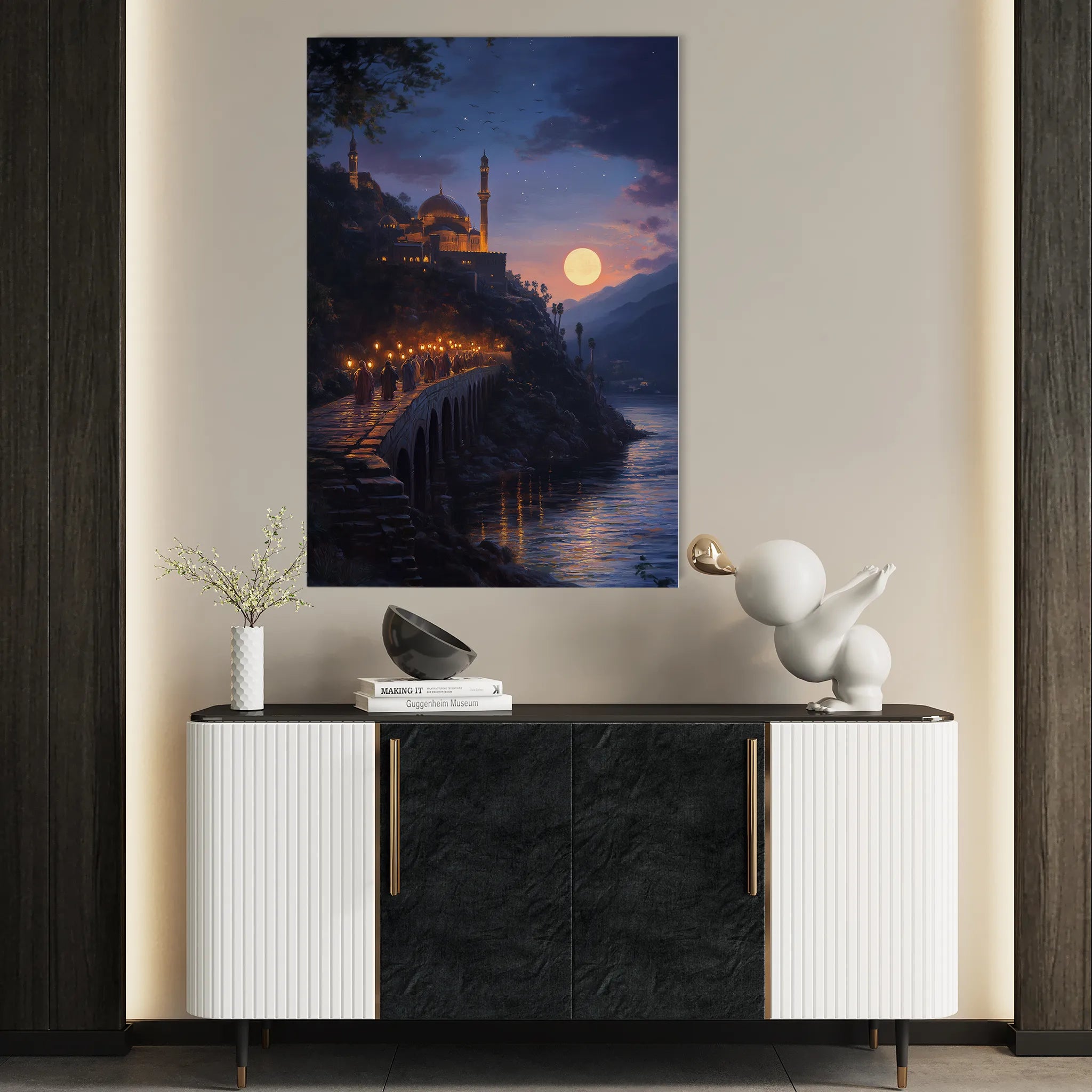 Orientalist Canvas Wall Art WAD121-OR 90 x 60 cm / Stretched on hidden frame