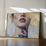 Portrait 121 Canvas Art 90 x 60 cm / Stretched on hidden frame