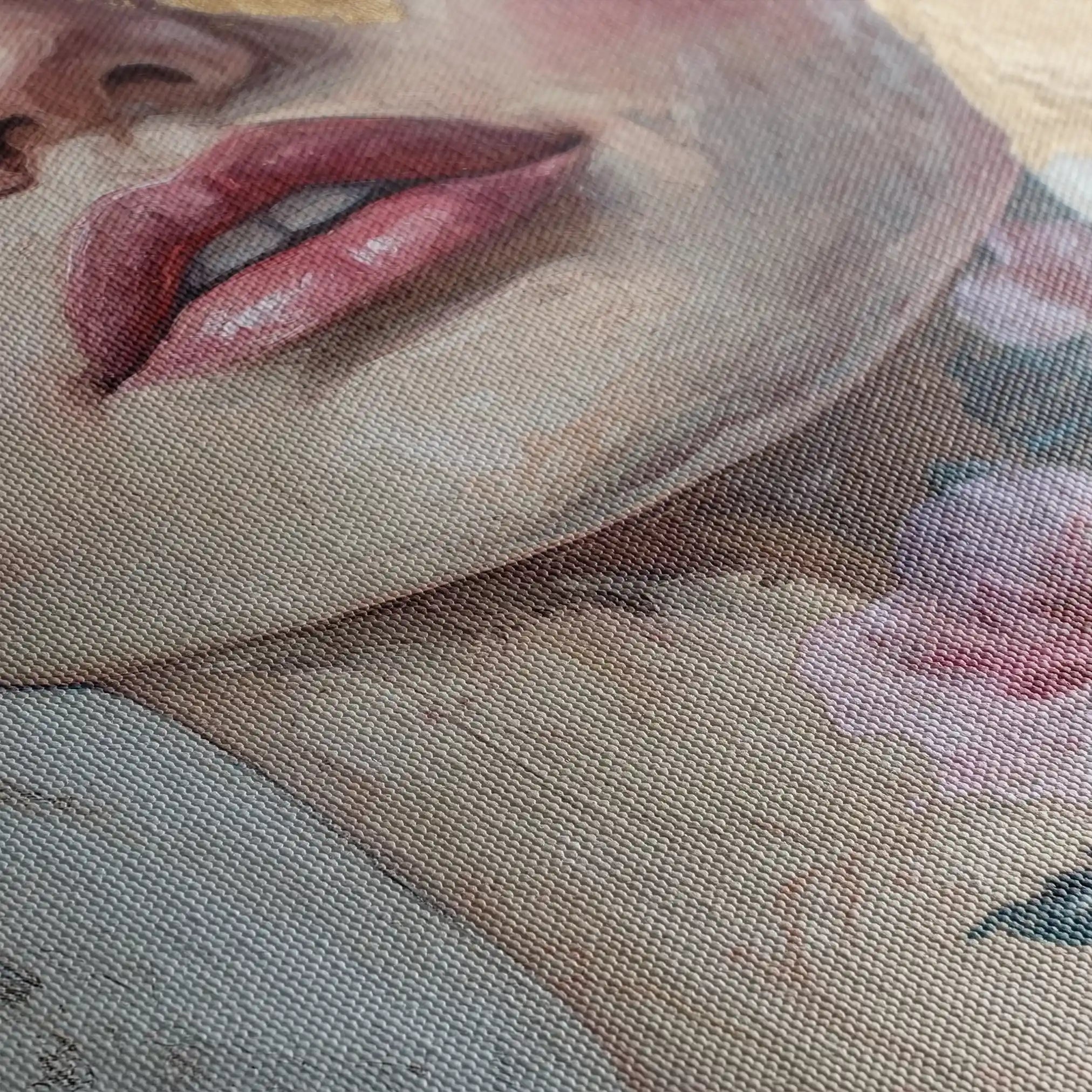 Portrait 121 Canvas Art 90 x 60 cm / Stretched on hidden frame