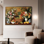 Floral Canvas Wall Art WAD1210-F 90 x 60 cm / Stretched on hidden frame