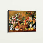 Floral Canvas Wall Art WAD1210-F 90 x 60 cm / Stretched on hidden frame
