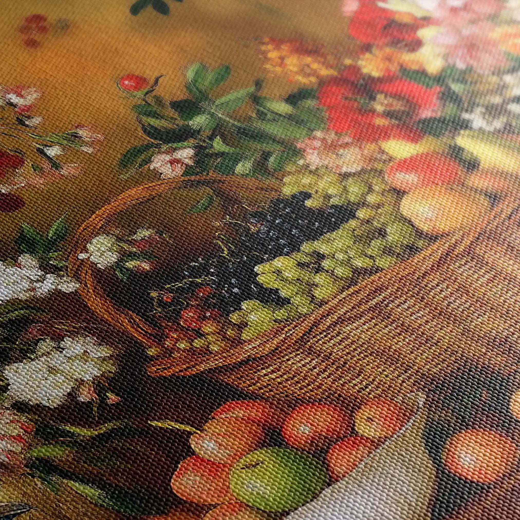 Floral Canvas Wall Art WAD1210-F 90 x 60 cm / Stretched on hidden frame