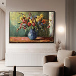Floral Canvas Wall Art WAD1211-F 90 x 60 cm / Stretched on hidden frame