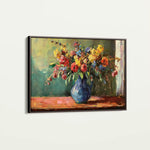 Floral Canvas Wall Art WAD1211-F 90 x 60 cm / Stretched on hidden frame