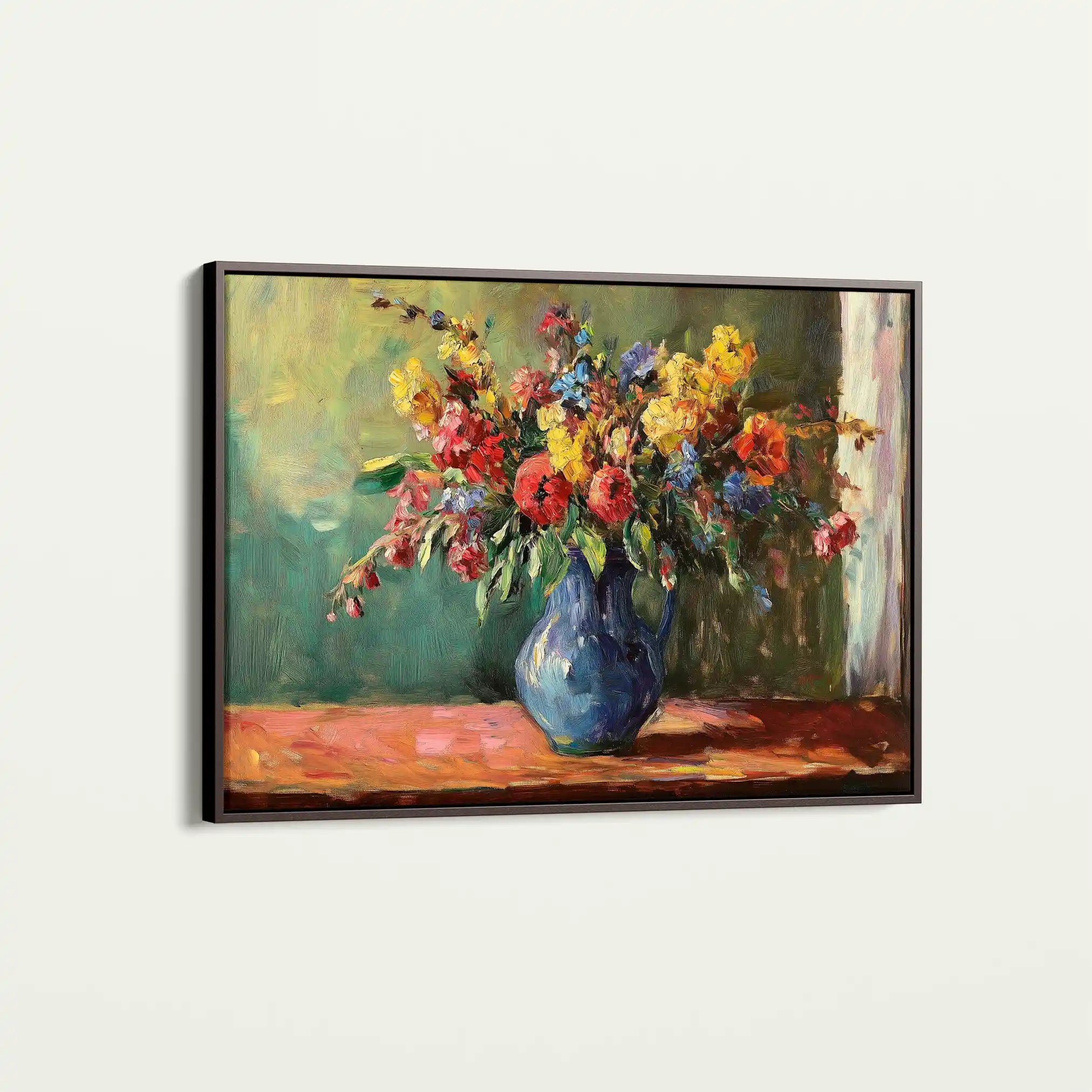 Floral Canvas Wall Art WAD1211-F 90 x 60 cm / Stretched on hidden frame