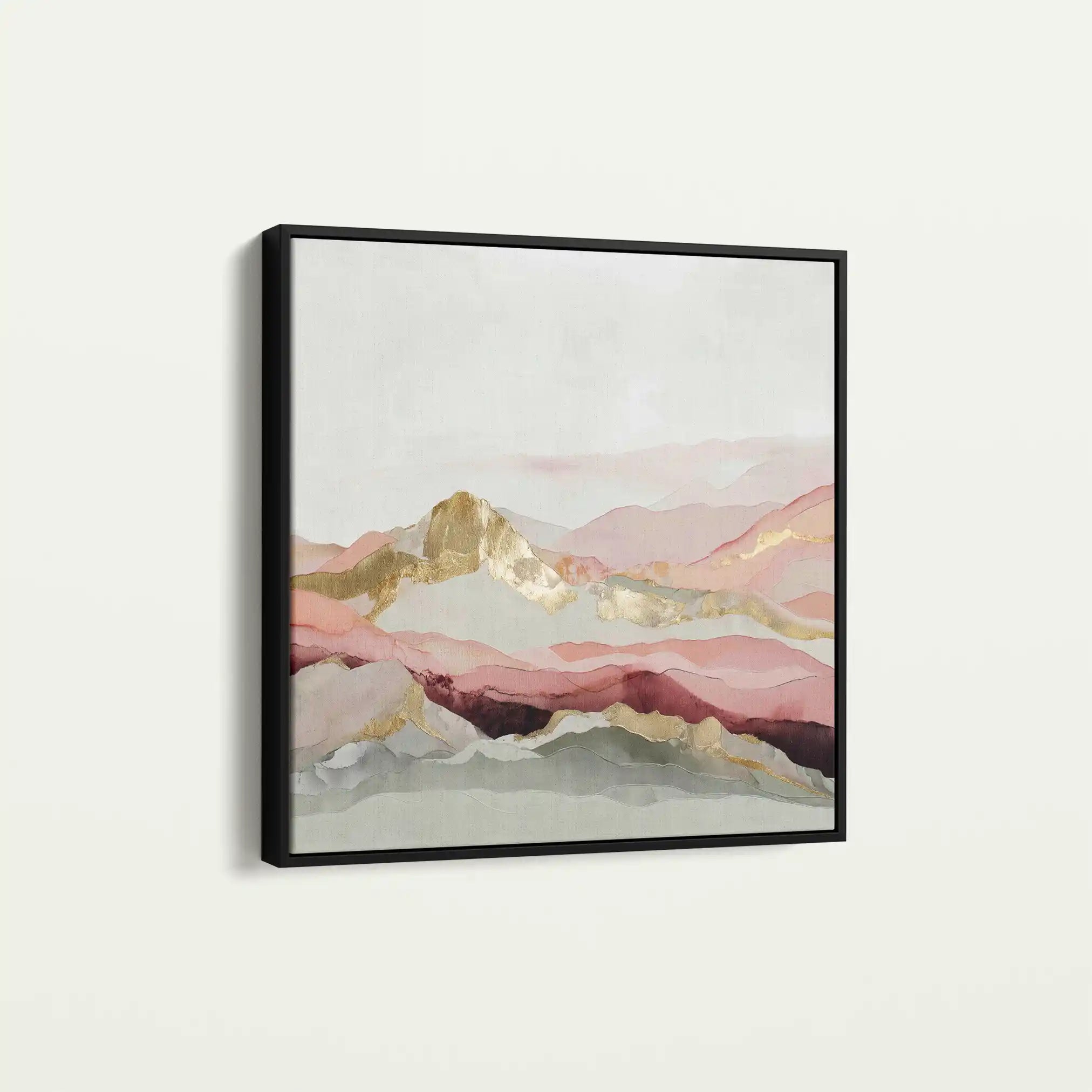 Abstract 1212 Canvas Art 60 x 60 cm / Stretched on hidden frame