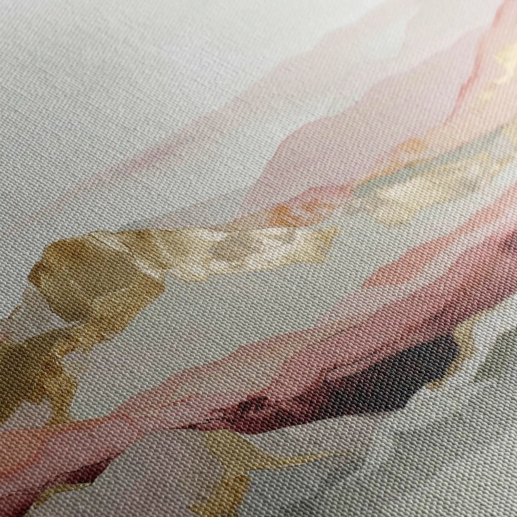 Abstract 1212 Canvas Art 60 x 60 cm / Stretched on hidden frame