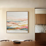 Abstract 1214 Canvas Art 60 x 60 cm / Stretched on hidden frame