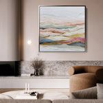 Abstract 1214 Canvas Art 60 x 60 cm / Stretched on hidden frame