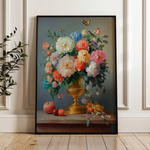 Floral Canvas Wall Art WAD1214-F 90 x 60 cm / Stretched on hidden frame