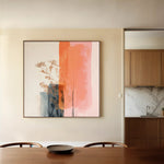 Abstract 1215 Canvas Art 60 x 60 cm / Stretched on hidden frame
