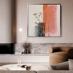 Abstract 1215 Canvas Art 60 x 60 cm / Stretched on hidden frame