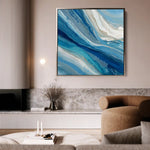 Abstract 1216 Canvas Art 60 x 60 cm / Stretched on hidden frame