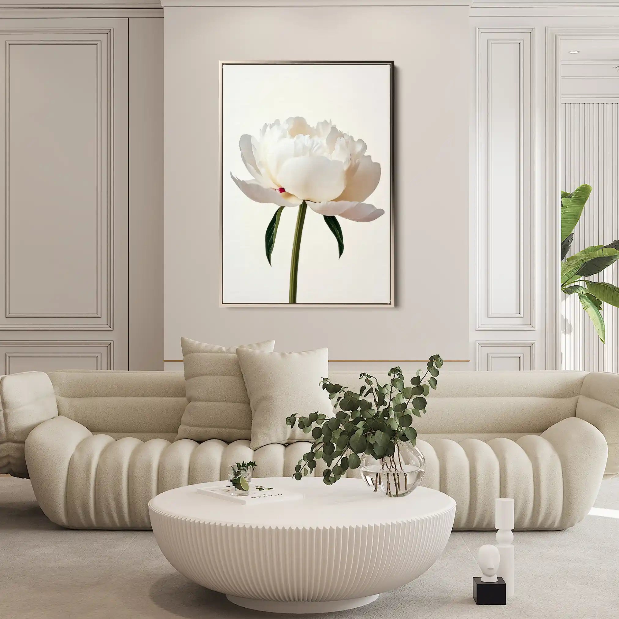 Floral Canvas Wall Art WAD1216-F 90 x 60 cm / Stretched on hidden frame