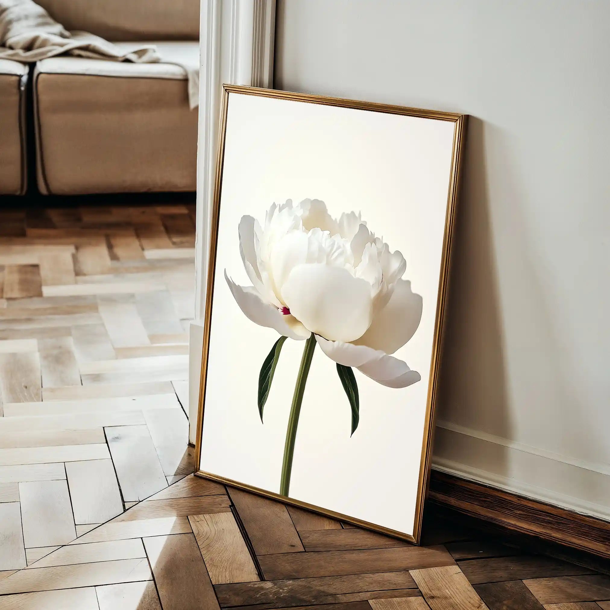 Floral Canvas Wall Art WAD1216-F 90 x 60 cm / Stretched on hidden frame