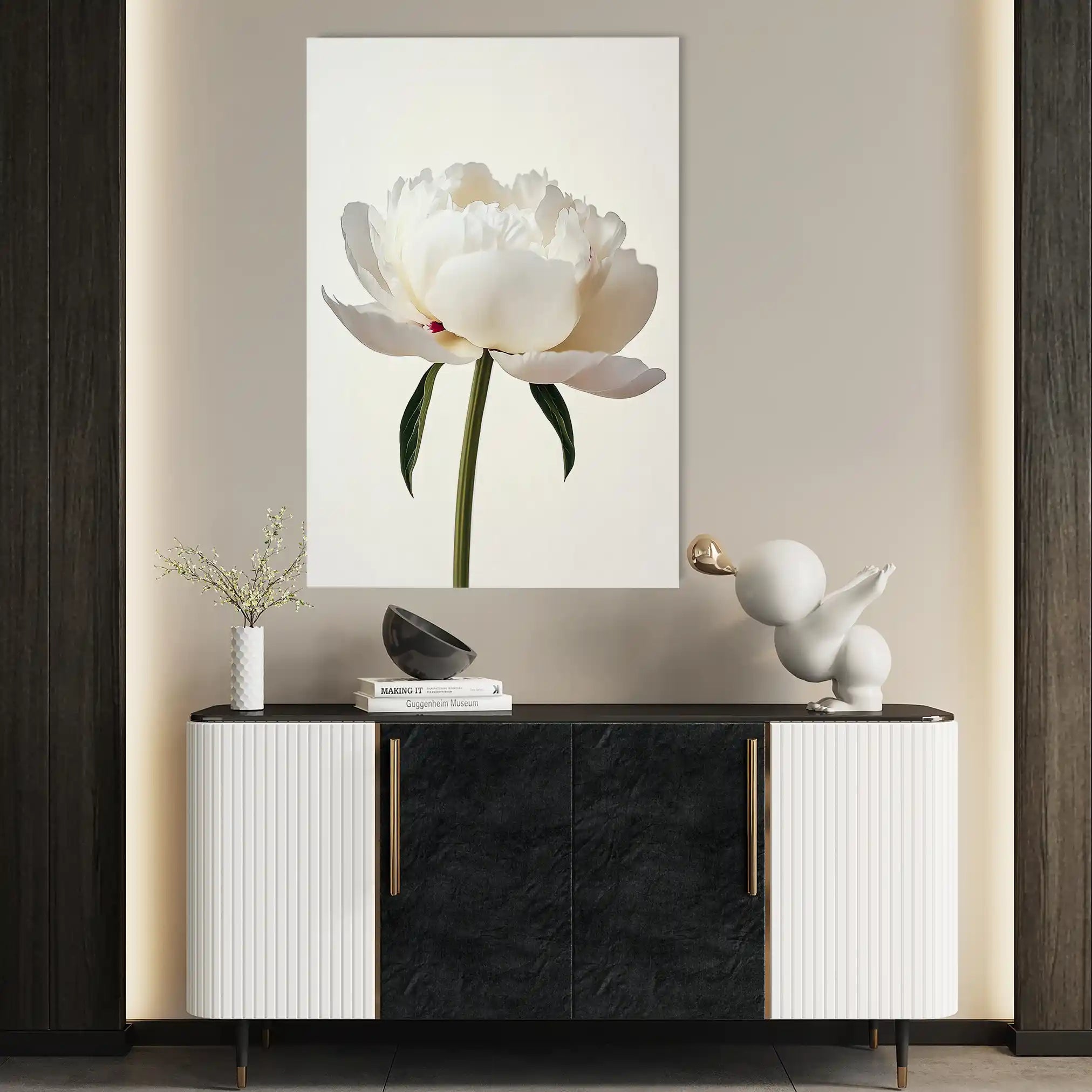 Floral Canvas Wall Art WAD1216-F 90 x 60 cm / Stretched on hidden frame