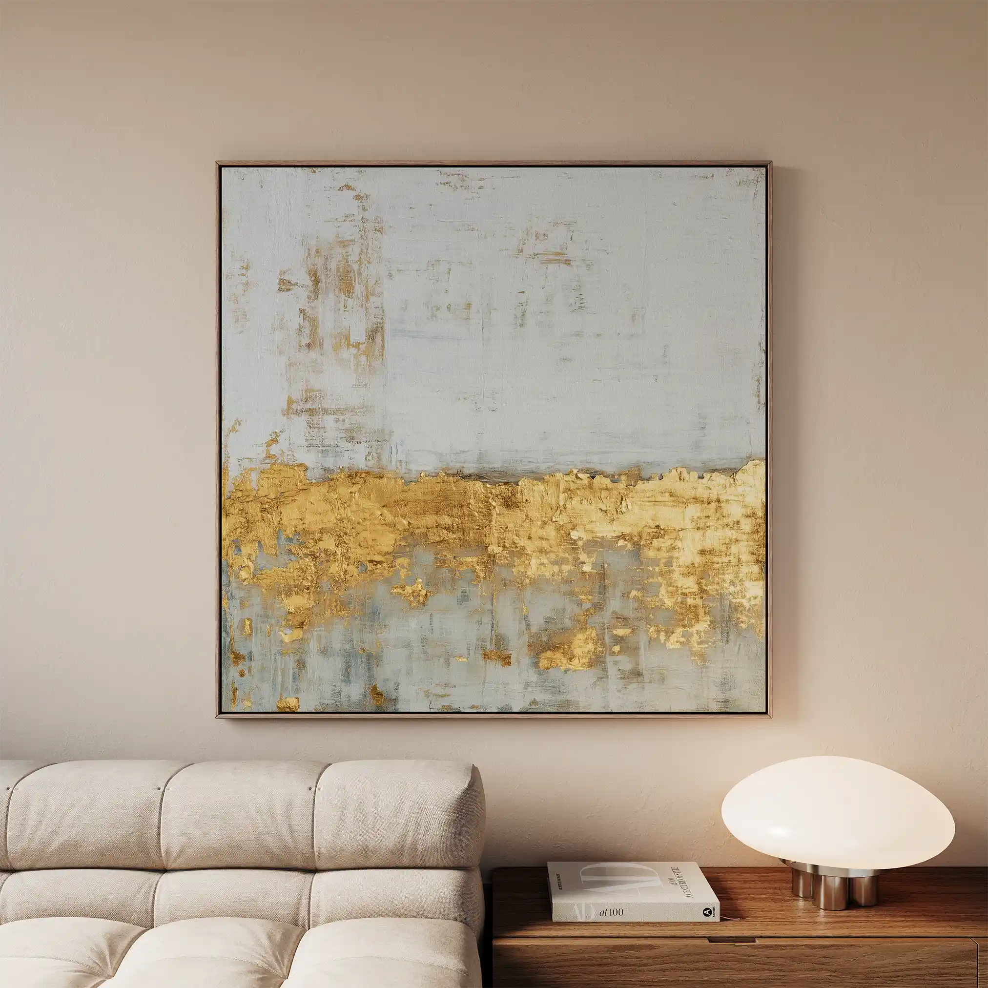 Abstract 1217 Canvas Art 60 x 60 cm / Stretched on hidden frame