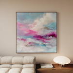 Abstract 1218 Canvas Art 60 x 60 cm / Stretched on hidden frame