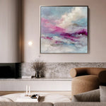Abstract 1218 Canvas Art 60 x 60 cm / Stretched on hidden frame