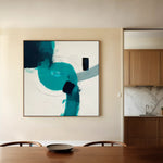 Abstract 1219 Canvas Art 60 x 60 cm / Stretched on hidden frame