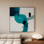 Abstract 1219 Canvas Art 60 x 60 cm / Stretched on hidden frame