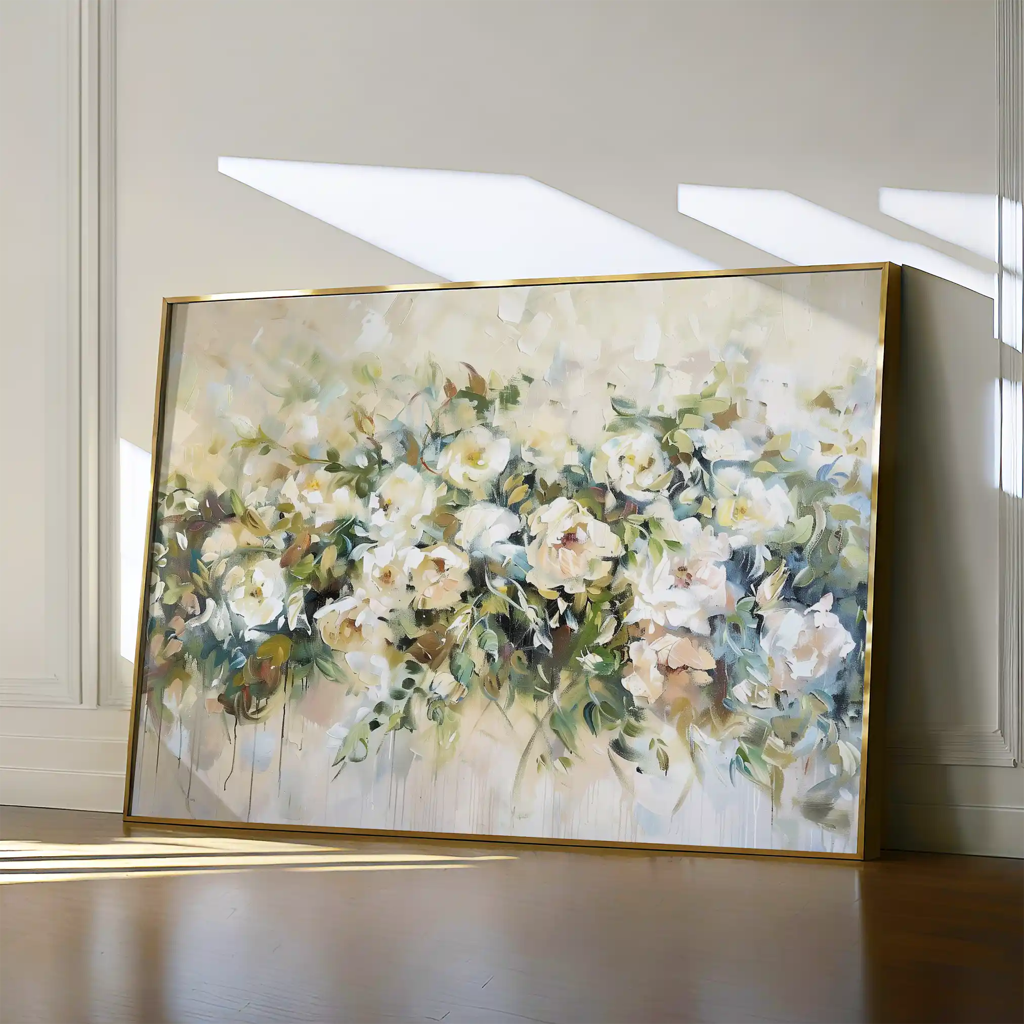 Floral Canvas Wall Art WAD122-F 90 x 60 cm / Stretched on hidden frame