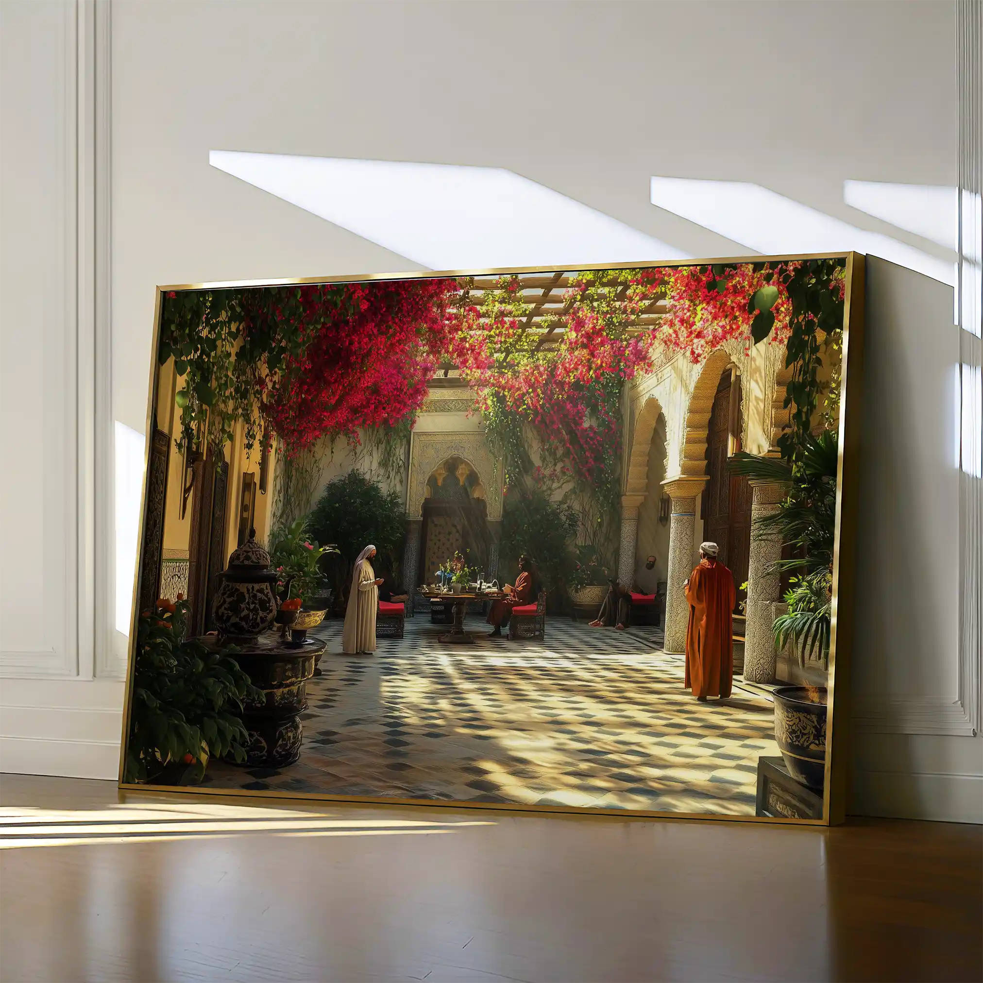 Orientalist 122 Canvas Art 90 x 60 cm / Stretched on hidden frame