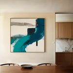 Abstract 1220 Canvas Art 60 x 60 cm / Stretched on hidden frame