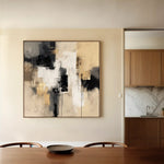 Abstract 1222 Canvas Art 60 x 60 cm / Stretched on hidden frame
