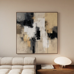 Abstract 1222 Canvas Art 60 x 60 cm / Stretched on hidden frame
