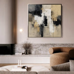 Abstract 1222 Canvas Art 60 x 60 cm / Stretched on hidden frame