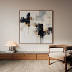 Abstract 1223 Canvas Art 60 x 60 cm / Stretched on hidden frame