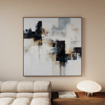 Abstract 1223 Canvas Art 60 x 60 cm / Stretched on hidden frame