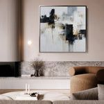 Abstract 1223 Canvas Art 60 x 60 cm / Stretched on hidden frame
