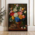 Floral Canvas Wall Art WAD1223-F 90 x 60 cm / Stretched on hidden frame