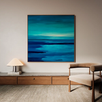 Abstract 1224 Canvas Art 60 x 60 cm / Stretched on hidden frame