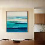 Abstract 1225 Canvas Art 60 x 60 cm / Stretched on hidden frame