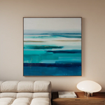Abstract 1225 Canvas Art 60 x 60 cm / Stretched on hidden frame