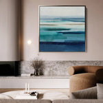 Abstract 1225 Canvas Art 60 x 60 cm / Stretched on hidden frame