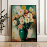 Floral Canvas Wall Art WAD1225-F 90 x 60 cm / Stretched on hidden frame