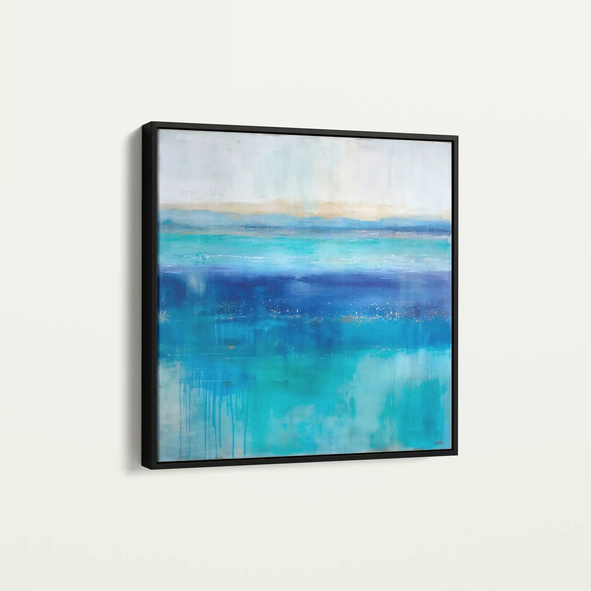 Abstract 1226 Canvas Art 60 x 60 cm / Stretched on hidden frame