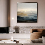 Abstract 1227 Canvas Art 60 x 60 cm / Stretched on hidden frame