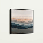 Abstract 1229 Canvas Art 60 x 60 cm / Stretched on hidden frame