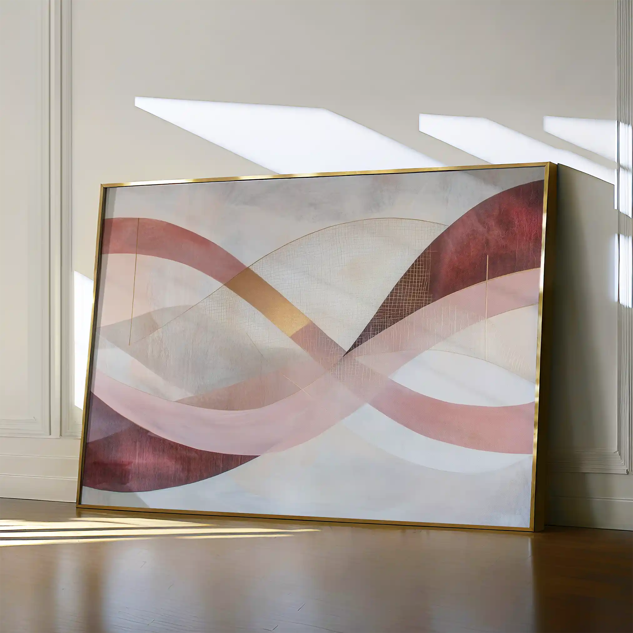 Boho 123 Canvas Art 90 x 60 cm / Stretched on hidden frame