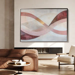 Boho 123 Canvas Art 90 x 60 cm / Stretched on hidden frame