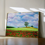 Landscape 123 Canvas Art 90 x 60 cm / Stretched on hidden frame